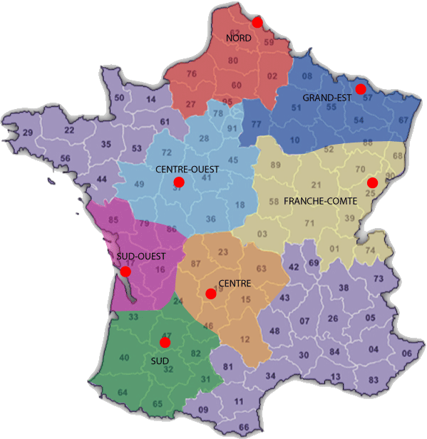 Carte cliquable